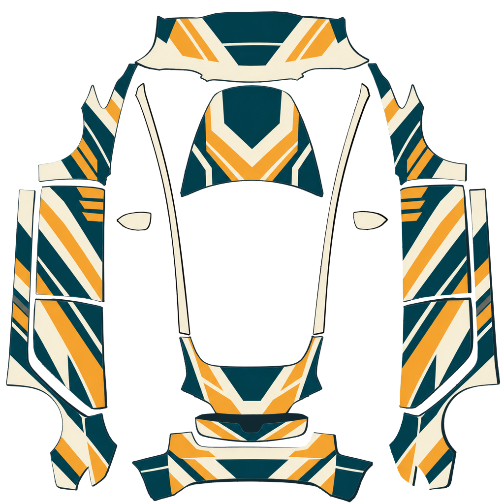 Model 3 wrap example